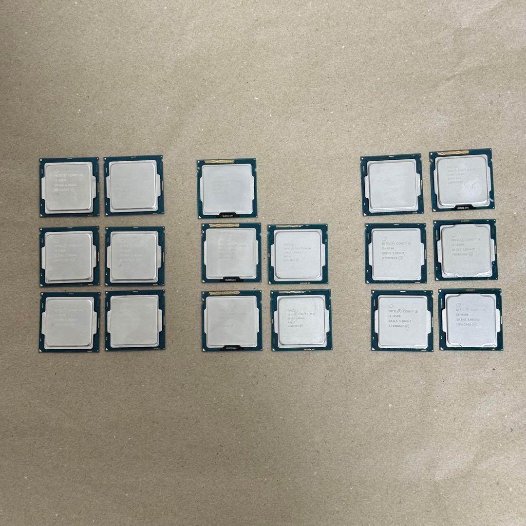Intel Core i7 , i5, i3 CPU 18個セット