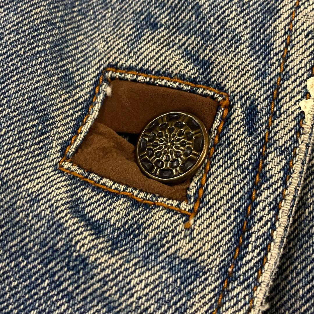 80年代 ビンテージ CURRENTSEEN カバーオール デニム Lサイズ