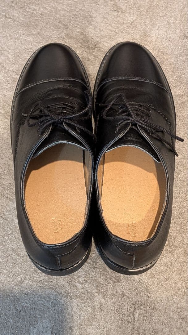靴 WYM GENUINE LEATHER PLAIN DERBY SHOES L