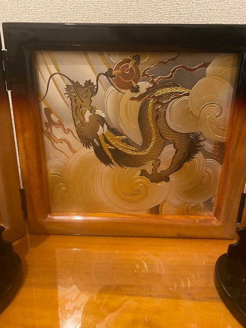 兜　五月人形　こどもの日　オルゴール付き　コンパクト収納　初節句