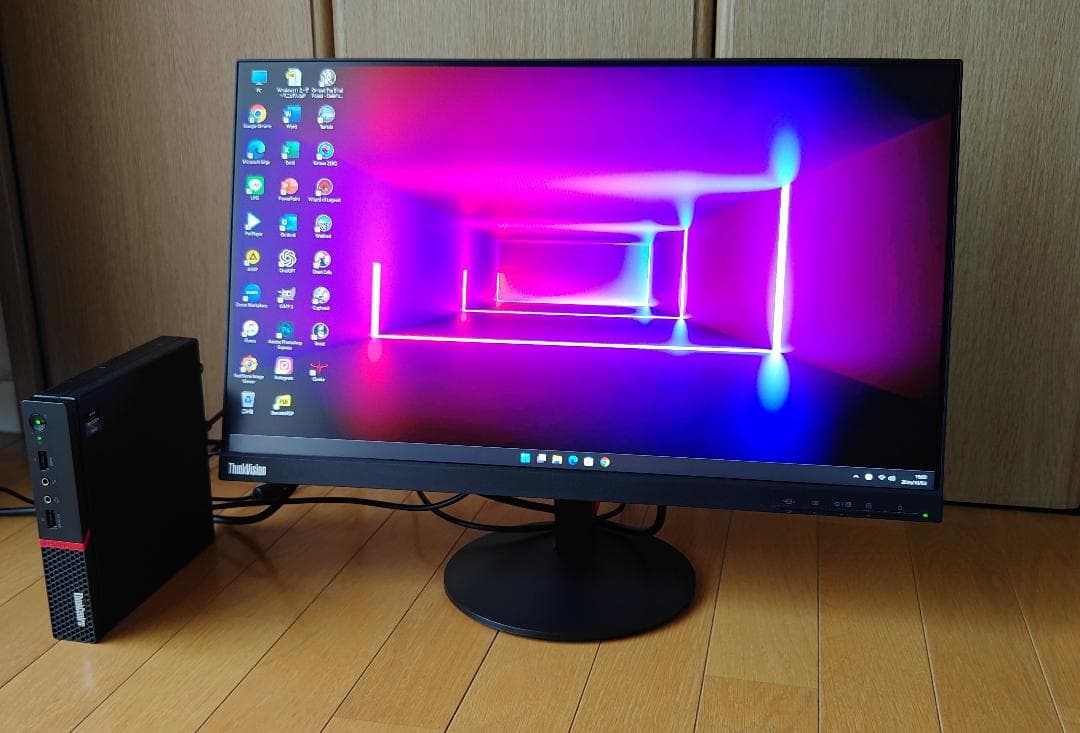 Lenovo 省スペース高性能 デスクトップPCセット