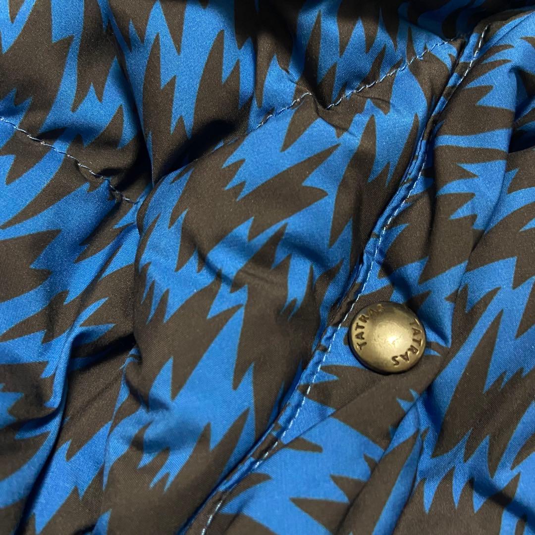 希少★タトラス×イーリーキシモト フラッシュ柄リバーシバルダウンTATRAS