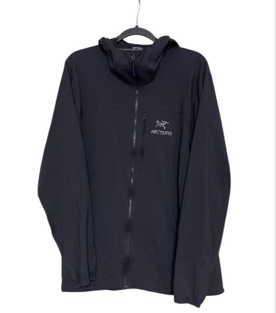 中古美品　アークテリクス　スコーミッシュフーディ　ブラック　Mサイズ