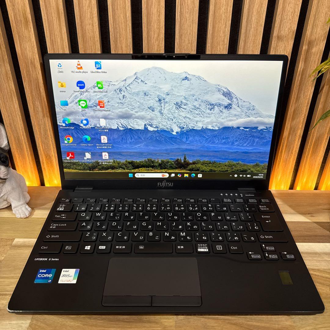 最上級品‼️LIFEBOOK☘️最高峰i7☘第11世代☘️フルHD☘最新ノートパソコン