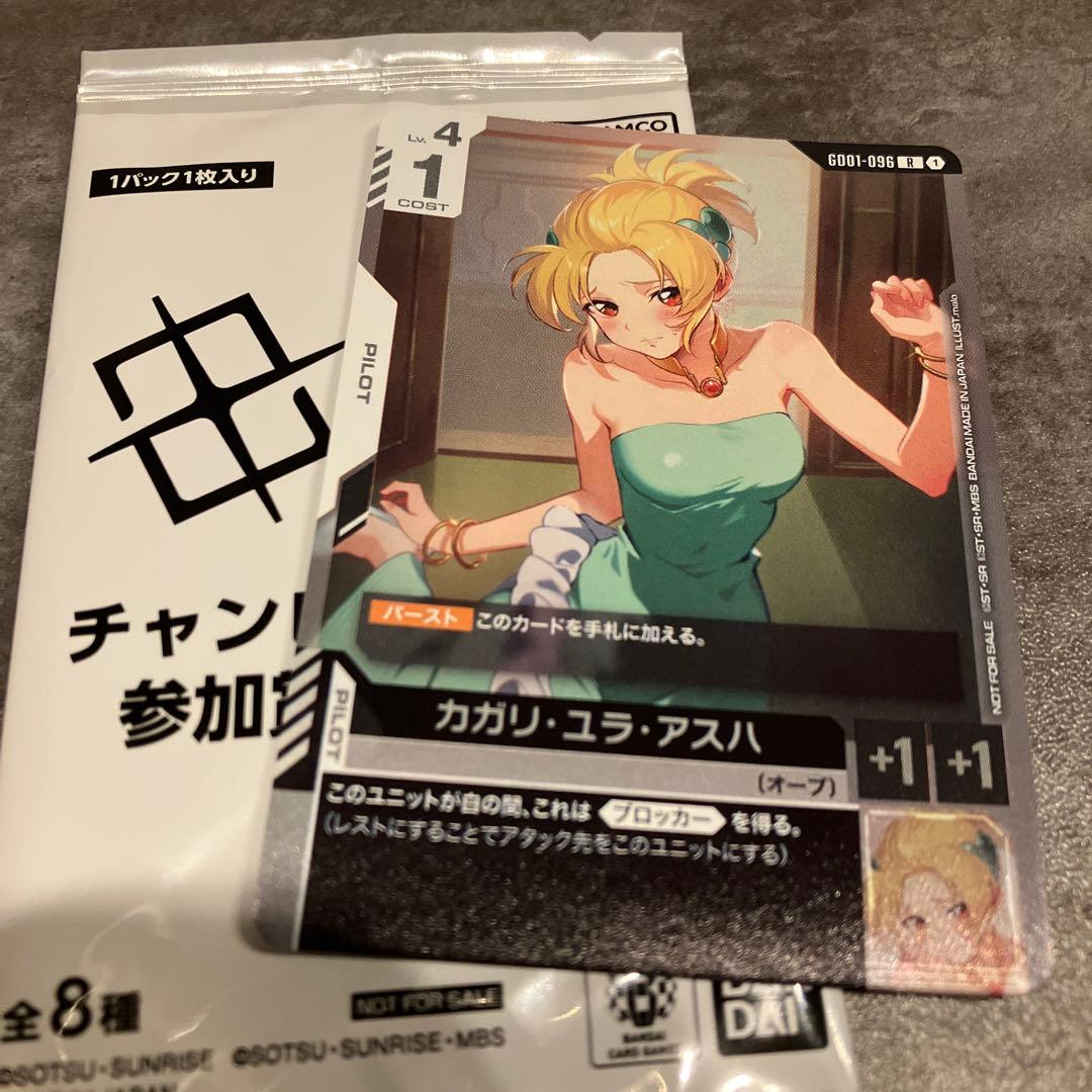 カガリ・ユラ・アスハ チャンピオンシップ