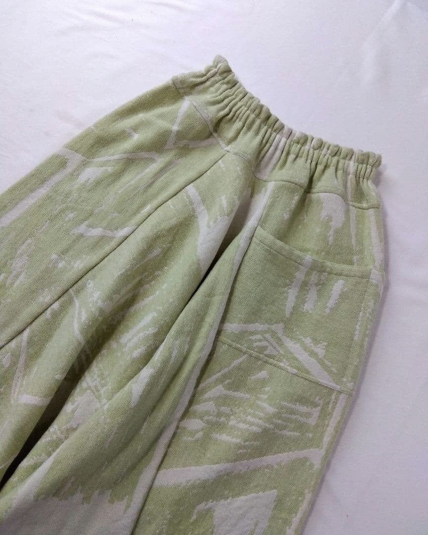 tamaki niime タルンパンツ ロング　ウールコットン