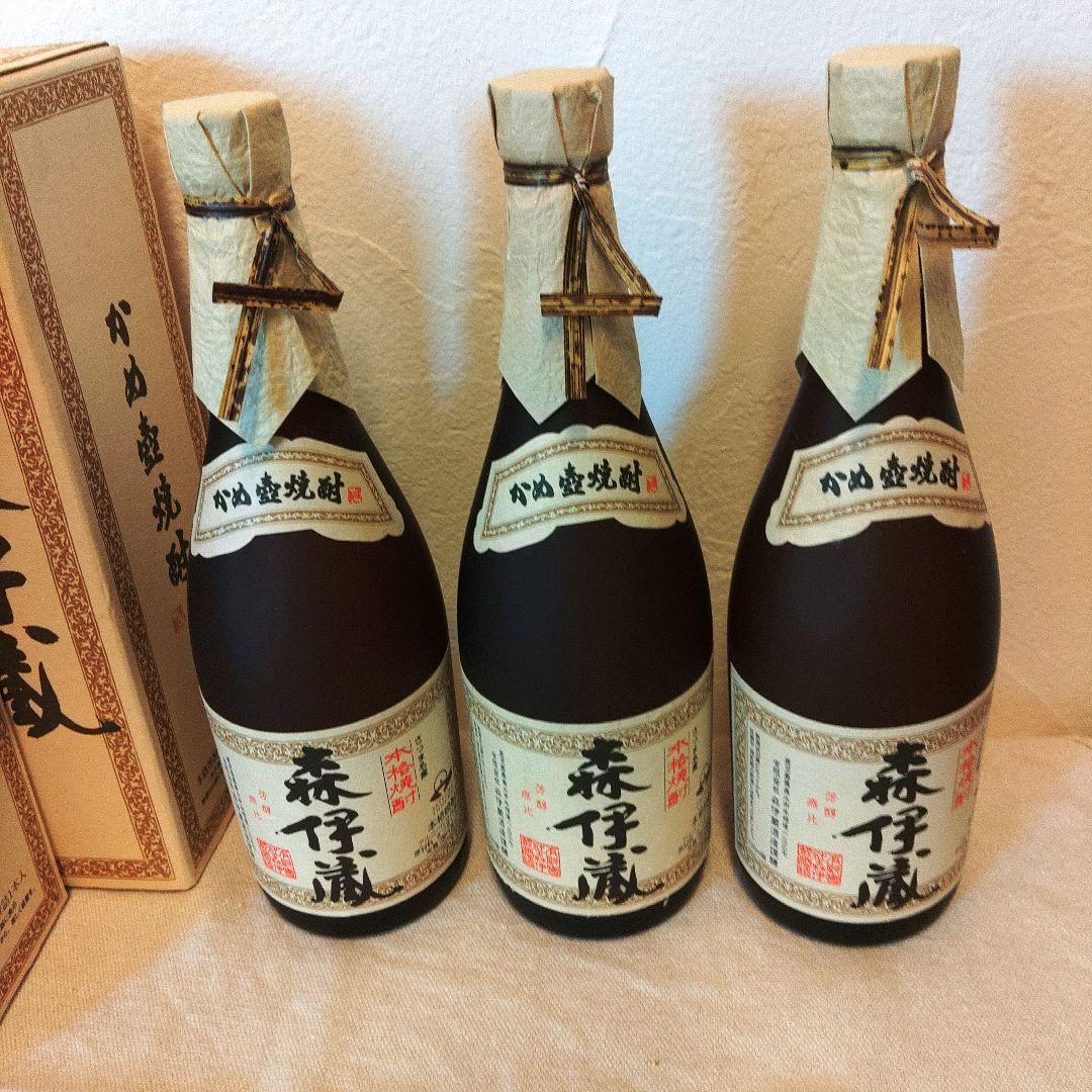 森伊蔵 本格焼酎 720ml 25% かめ壺焼酎 新品未開封 3本セット