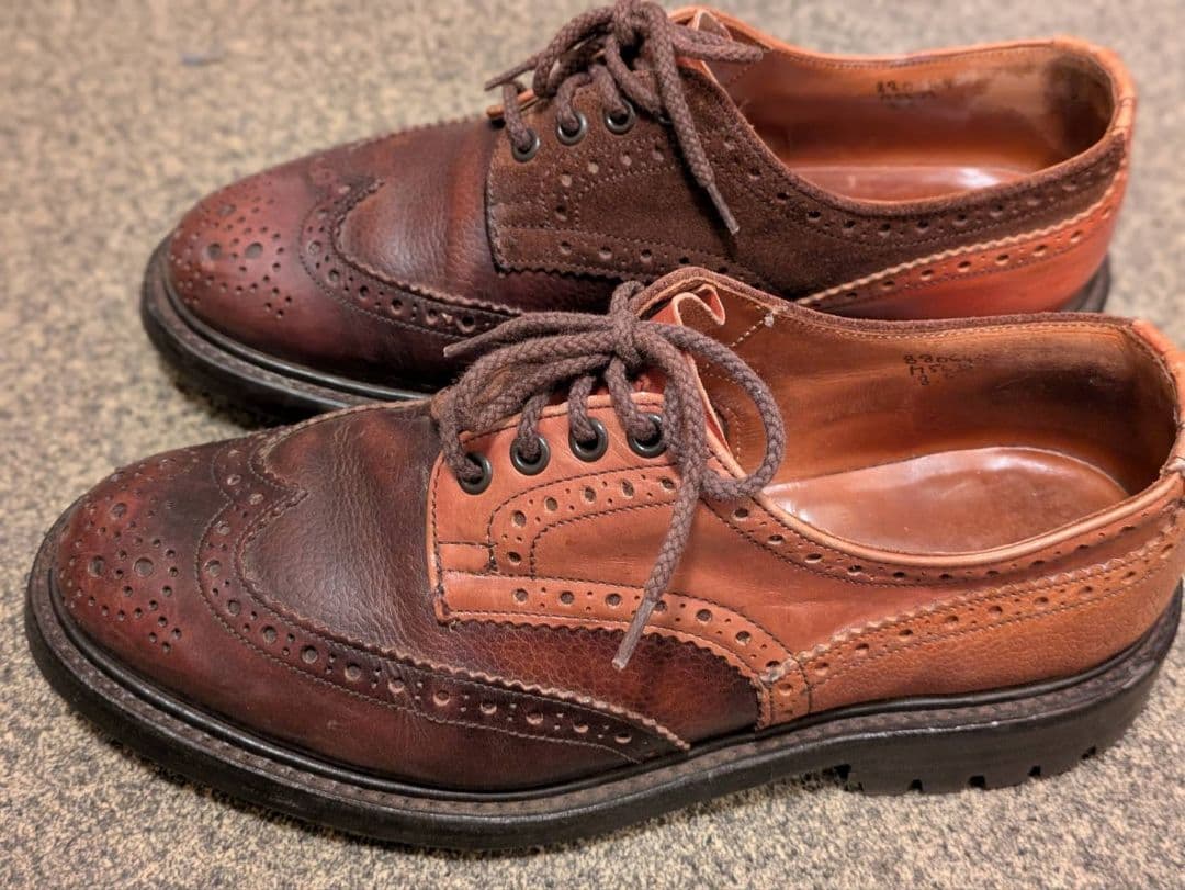 ネペンテス トリッカーズ 8.5 H5633 マルチトーン ダービー グローブ