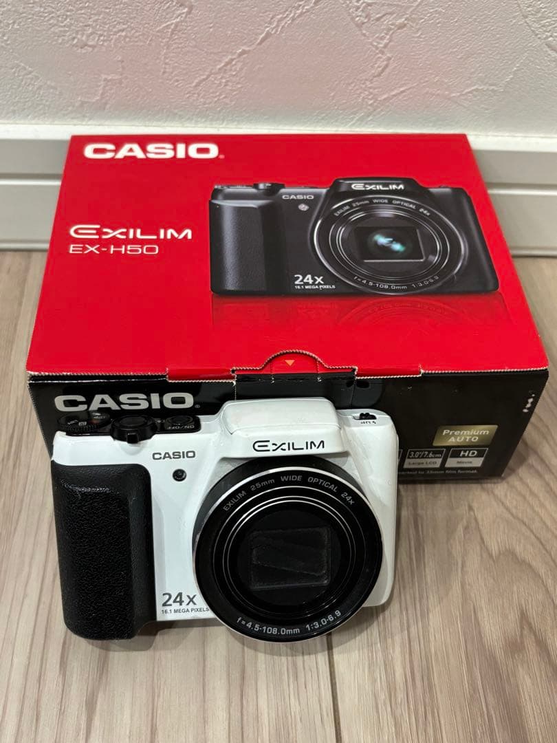 am10時まで限定値下げCASIO EXILIM EX-H50 動作確認OK