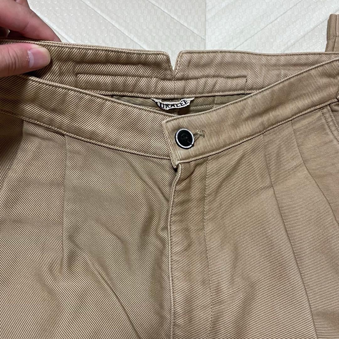 オーラリー auralee ワイドチノパン 美品