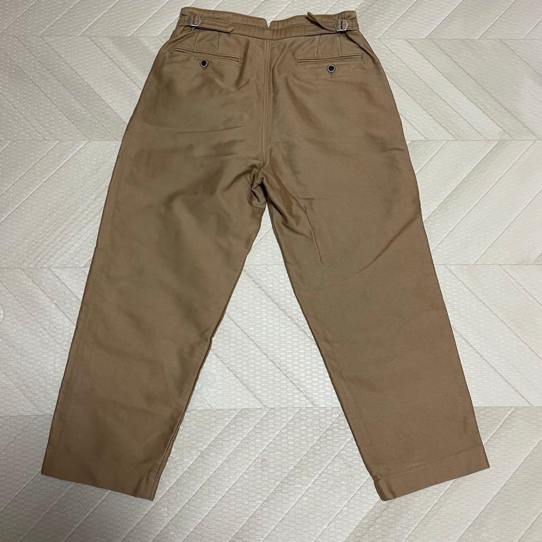 オーラリー auralee ワイドチノパン 美品