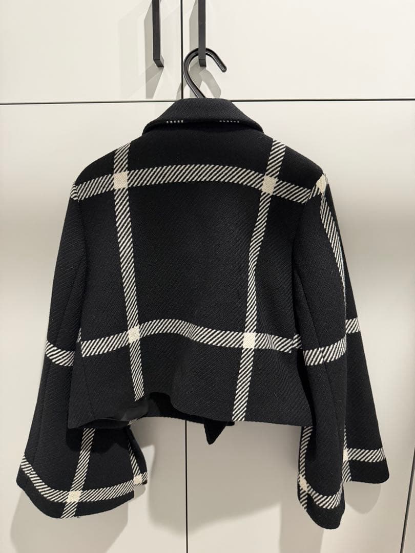 ★sheller(シェリエ) チェック柄ジャケット
