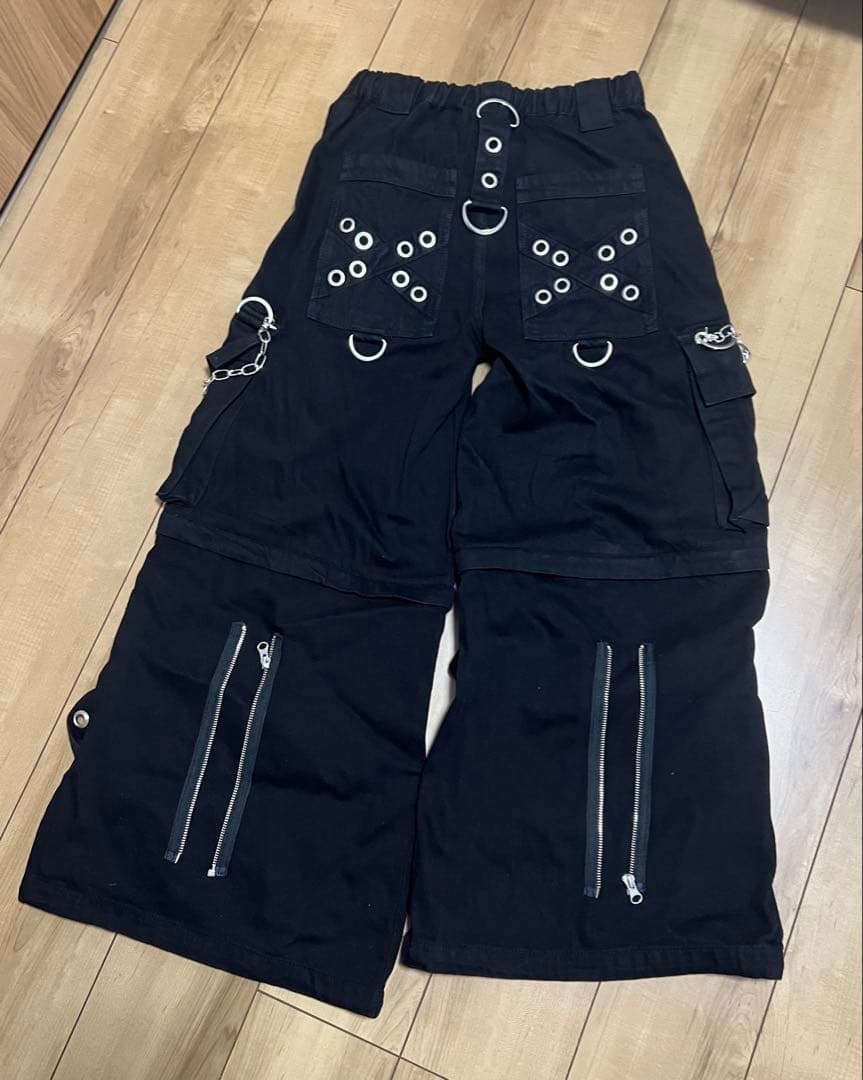 REFLEM レフレム 2WAYワイドデニムカーゴパンツ