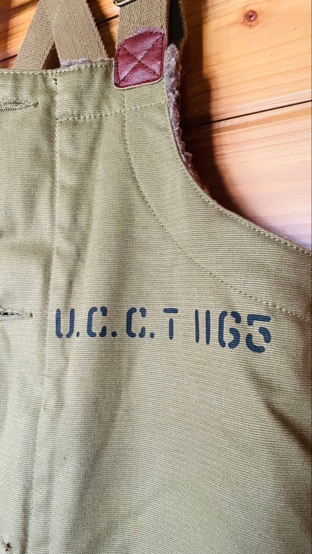 BLUCO ブルコ防寒オーバーオール カーキ色