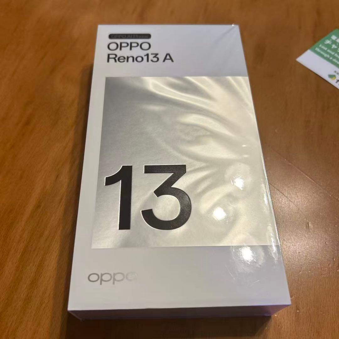 新品未使用　OPPO Reno13A