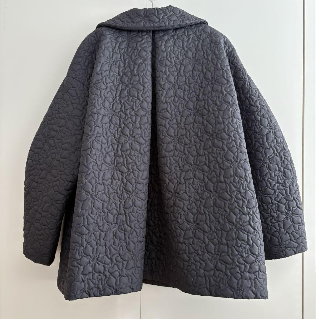 OHGA FLOWER QUIRT COAT フラワーキルトコート