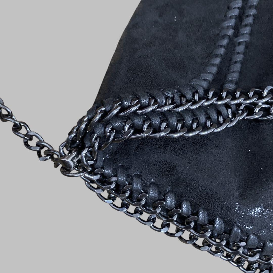 ひま CRACKED SHINY CHAIN BAG 766B