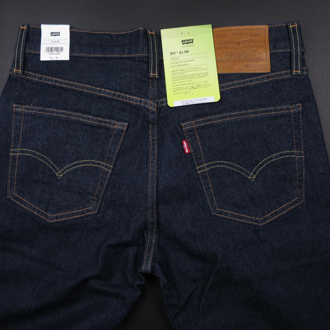 LEVI’S PREMIUM 511 SLIM MID KNIGHT RINSE