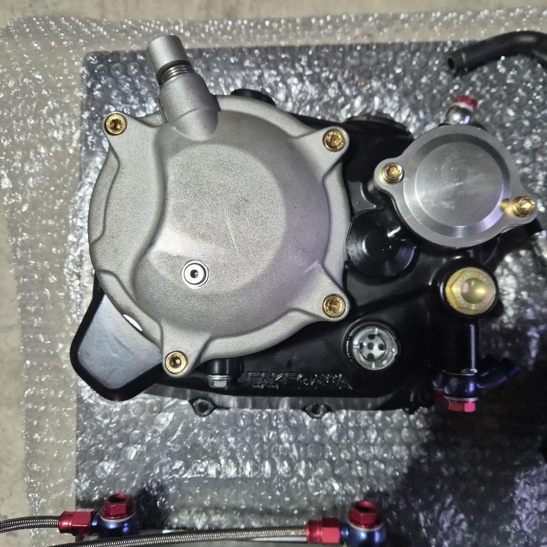 グロムjc75武川　クラッチカバー、オイルクーラー、ビックスロットル