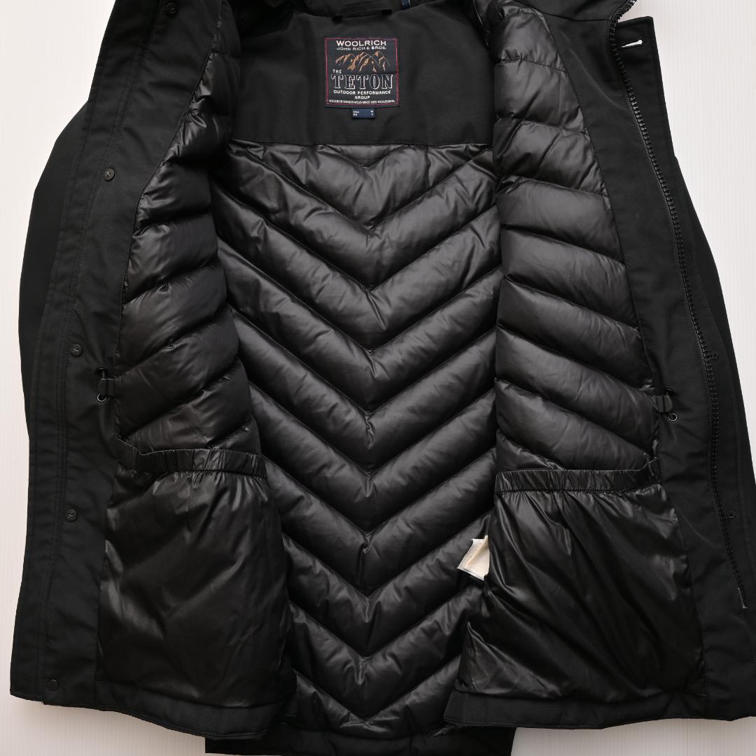 ま*る様 WOOLRICH ウールリッチ TETON ダウンジャケット M ブラ