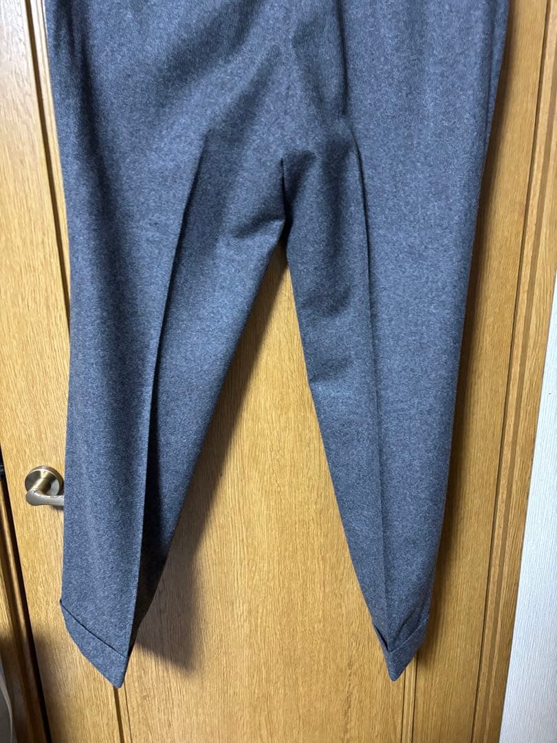 ふーやん VANJACウールフラノスラックス