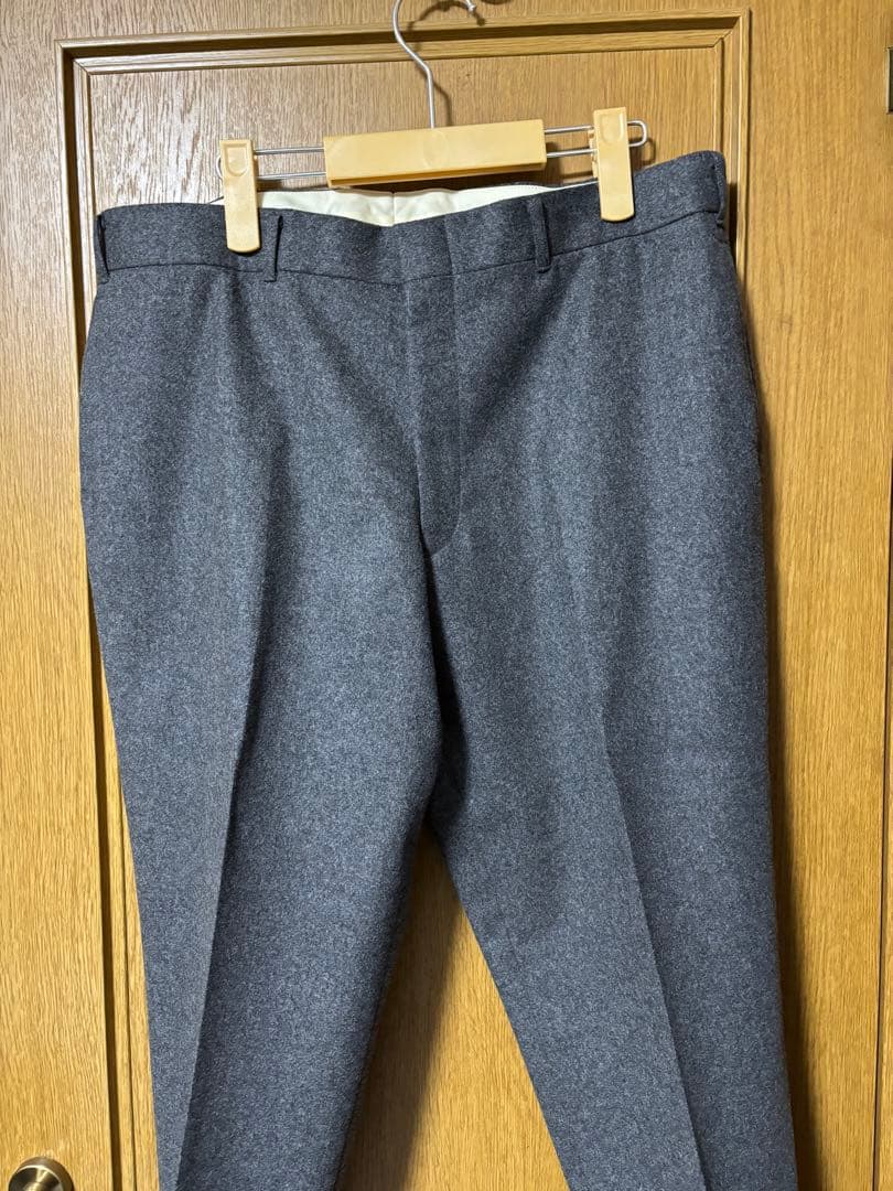 ふーやん VANJACウールフラノスラックス