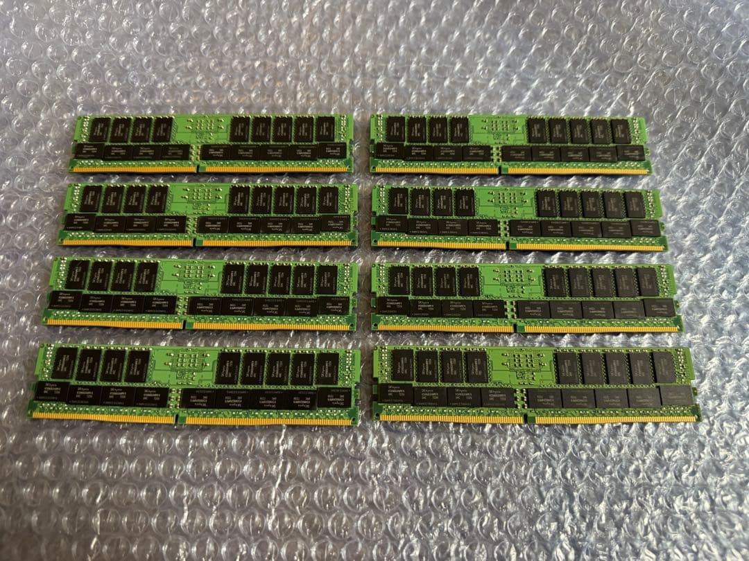 PC4-2400T 32GB×8枚セット 合計256GB ECC対応 サーバ