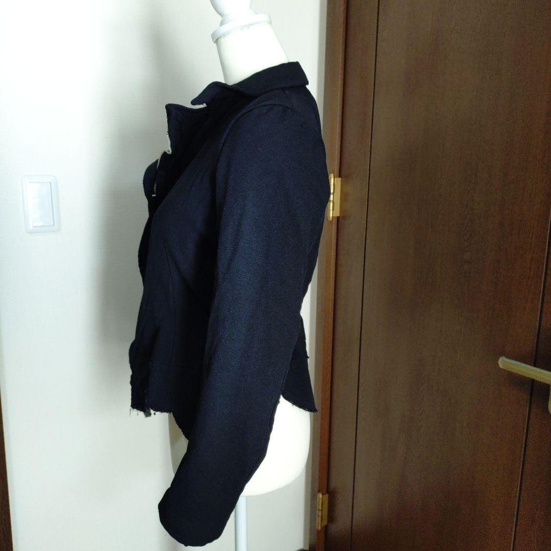 コムデギャルソン ローブデシャンブル　テーラードジャケット М ポリ縮絨加工