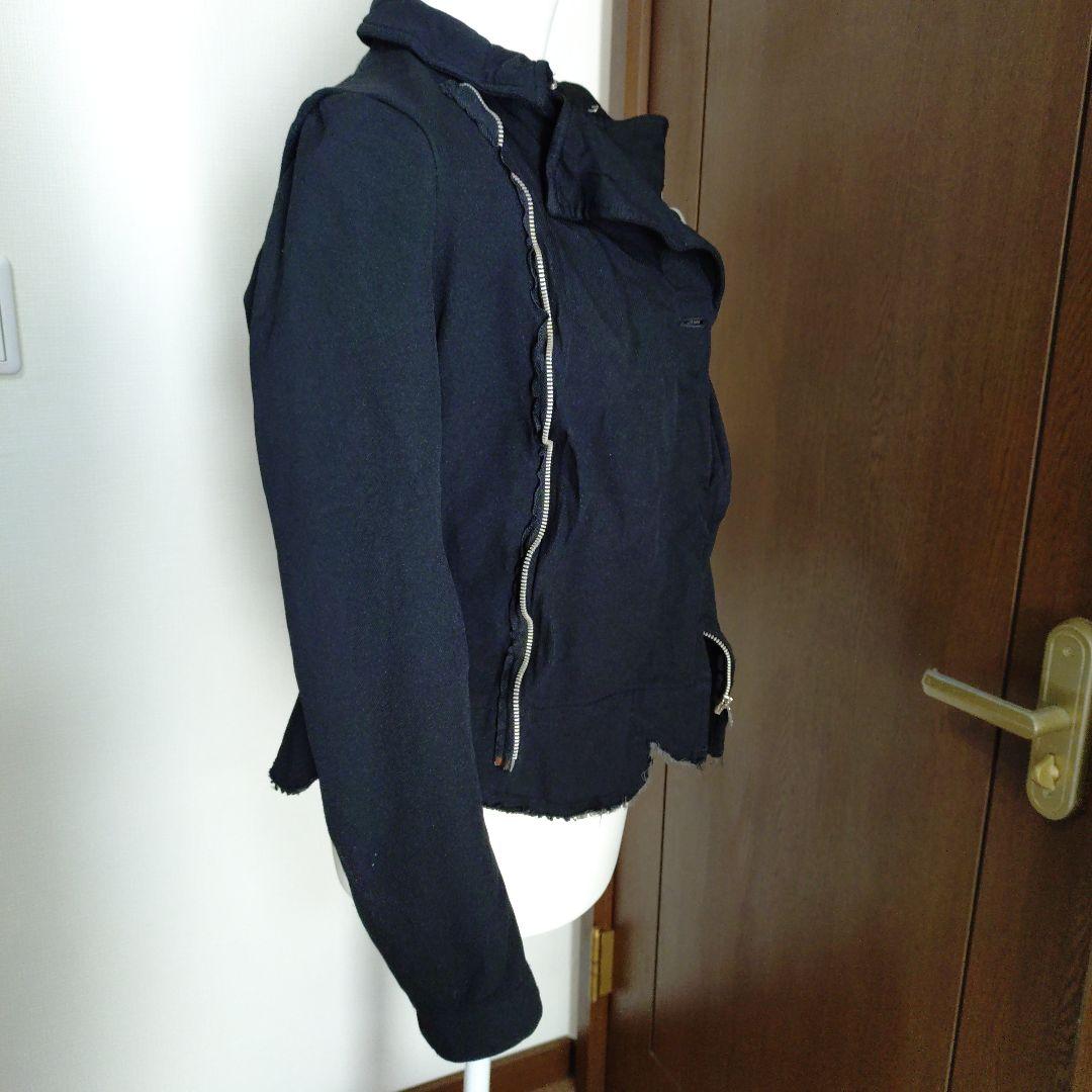 コムデギャルソン ローブデシャンブル　テーラードジャケット М ポリ縮絨加工