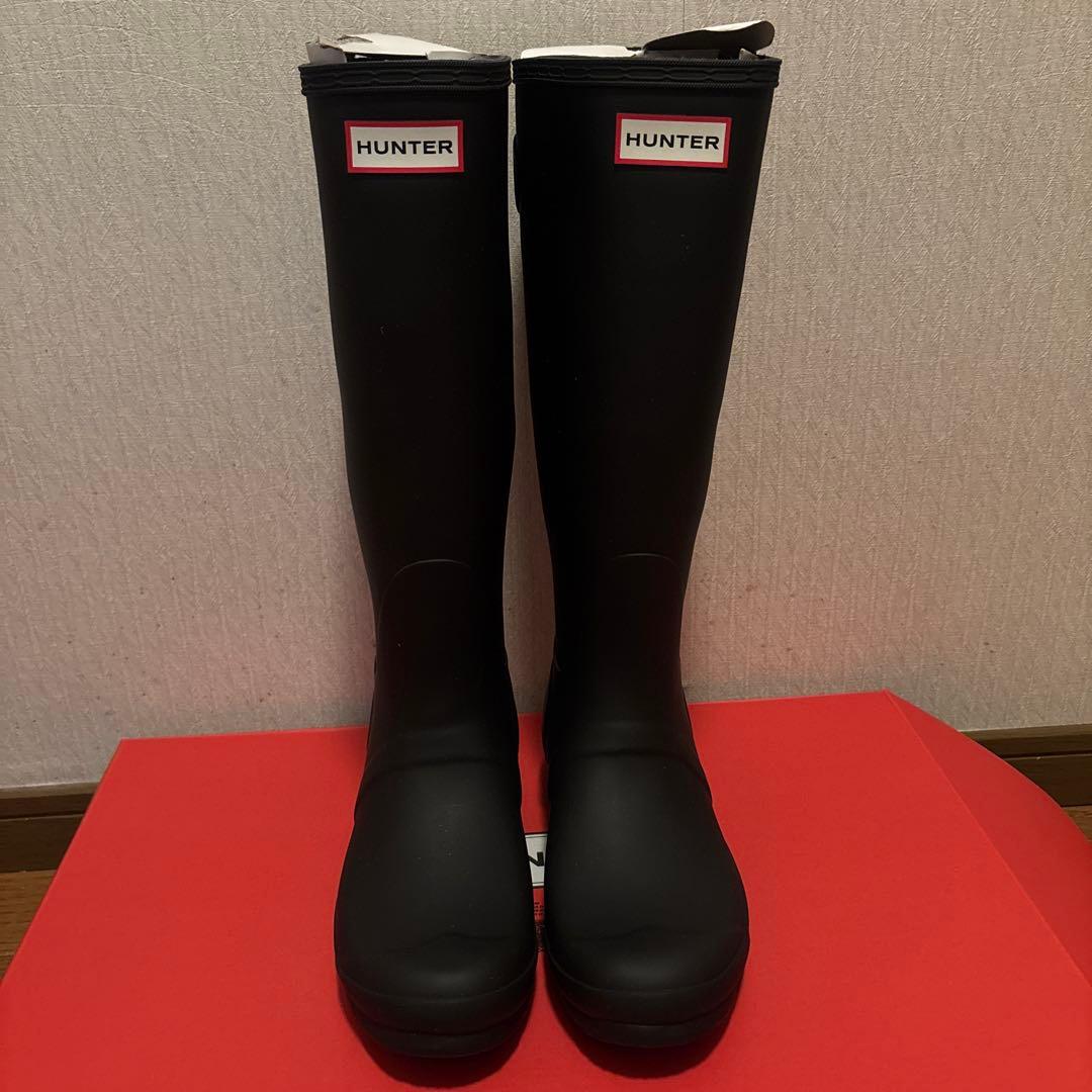 HUNTER ブラック レインブーツ新品未使用
