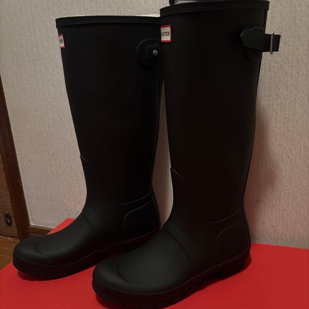 HUNTER ブラック レインブーツ新品未使用