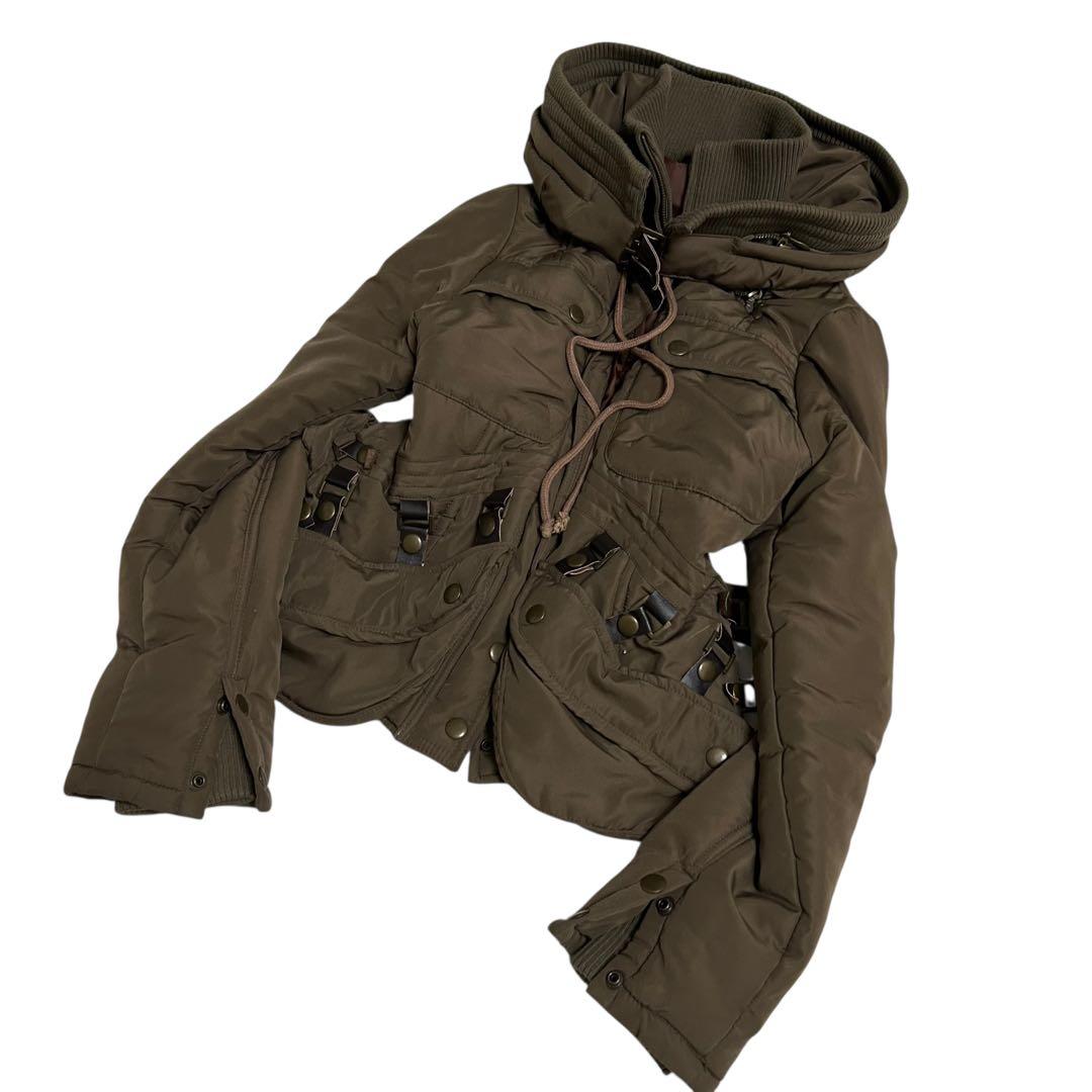 90's vintage lgbギミック　ミリタリージャケット グランジ　y2k