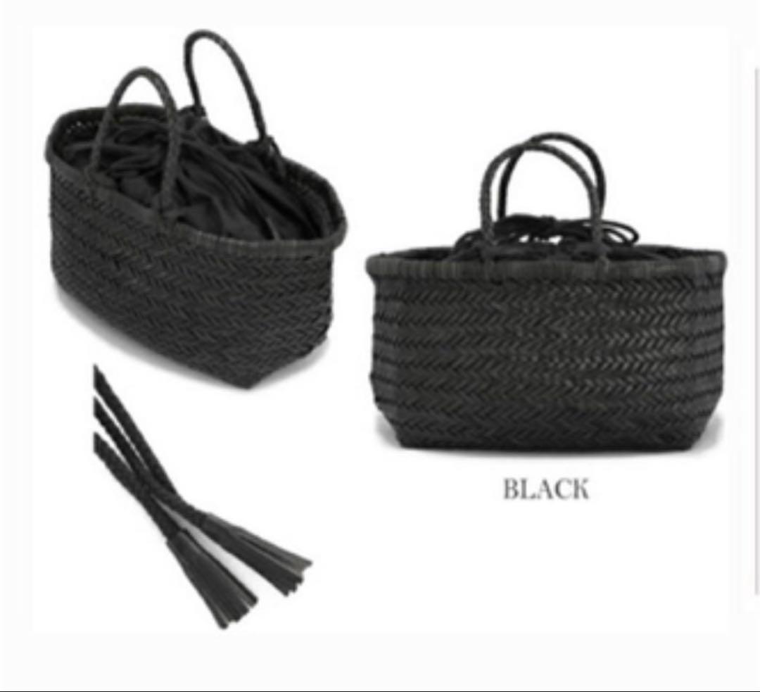 dragon レザーメッシュカゴバッグ TRIPLE JUMP SMALL