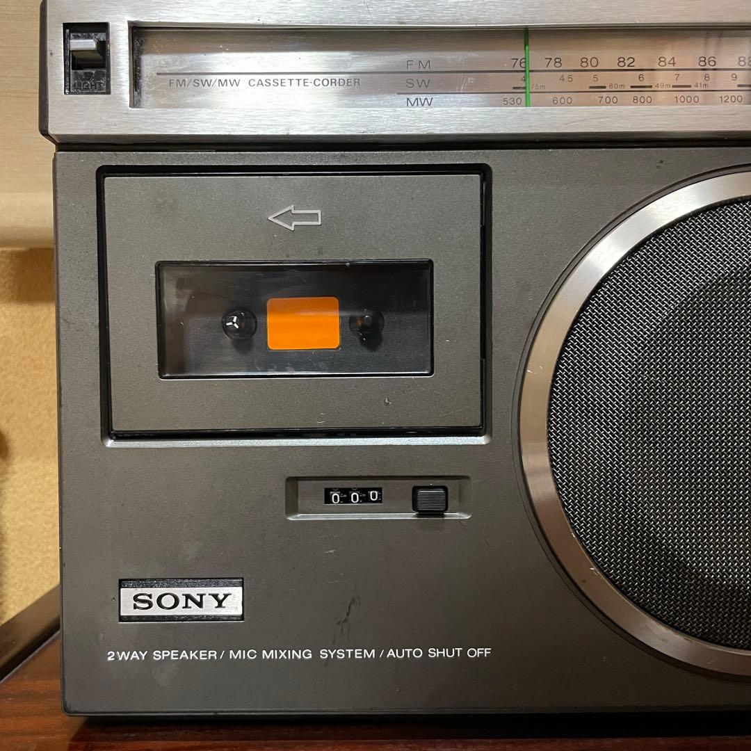 SONY／ラジカセ／CF-1980Ⅱ／メンテナンス済／メンテセット付