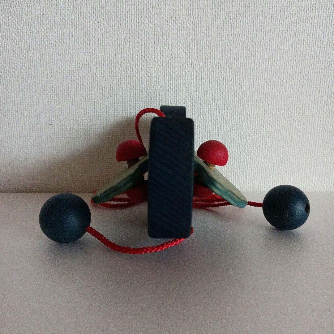 モビール 木製 鳥(青ボール)ドイツ製 ブライトシュベルツ社 希少品