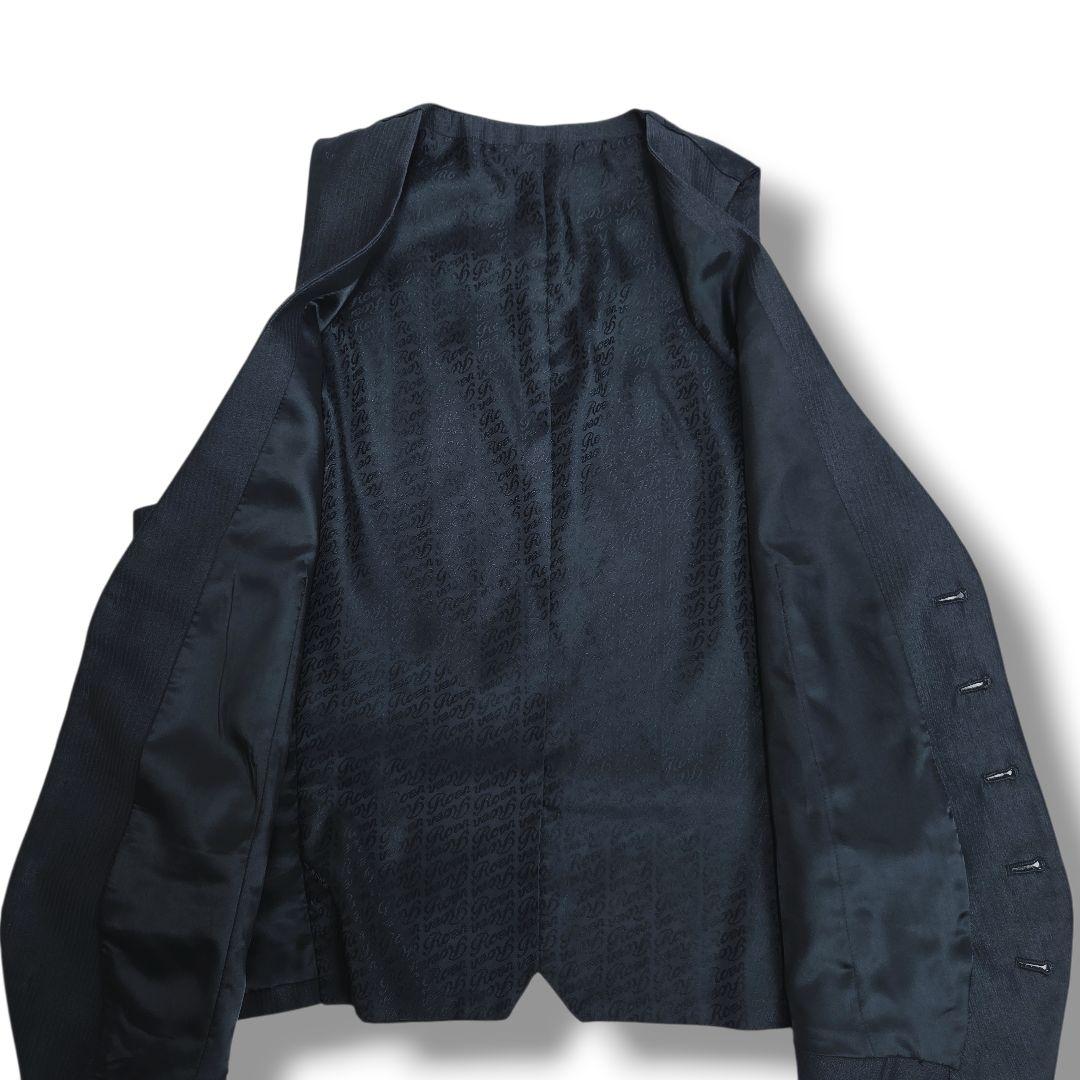 希少 Roen ロエン semanticdesign スーツ LL 黒 3ピース