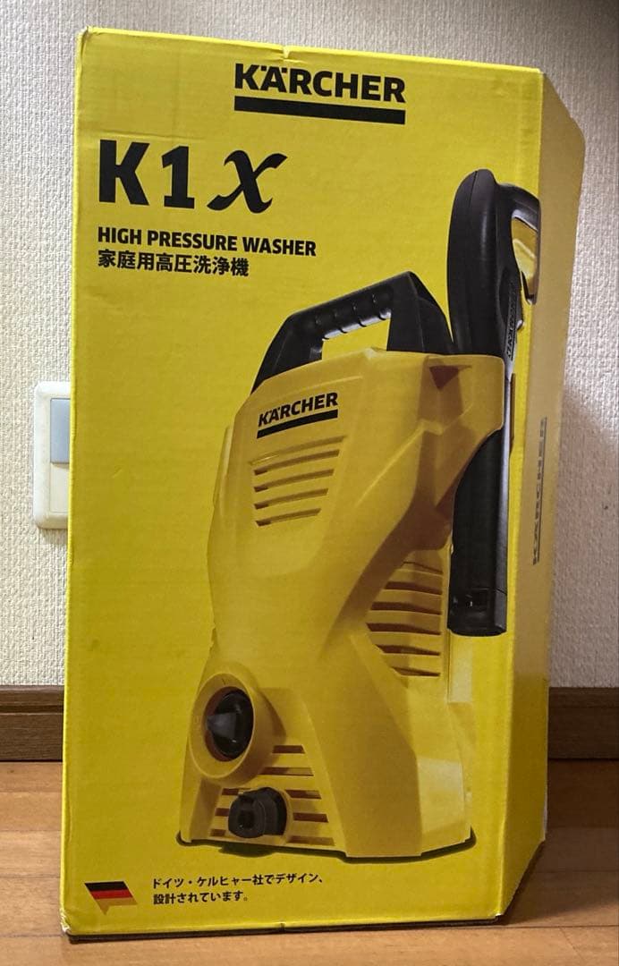 ケルヒャー　家庭用高圧洗浄機　k1x