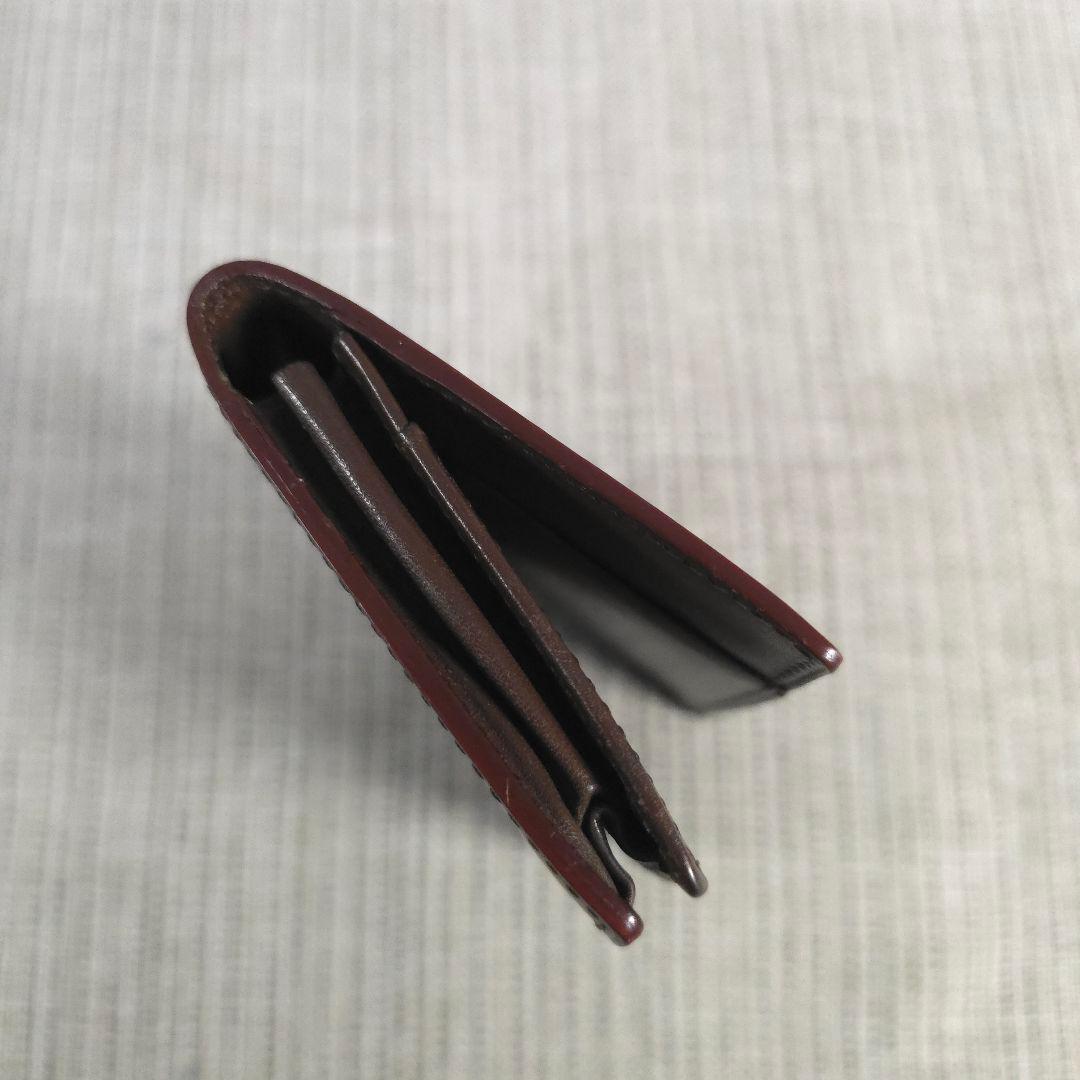 限定品　GANZO　ガンゾ　コードバン 通しマチ　名刺入れ　ブラウン