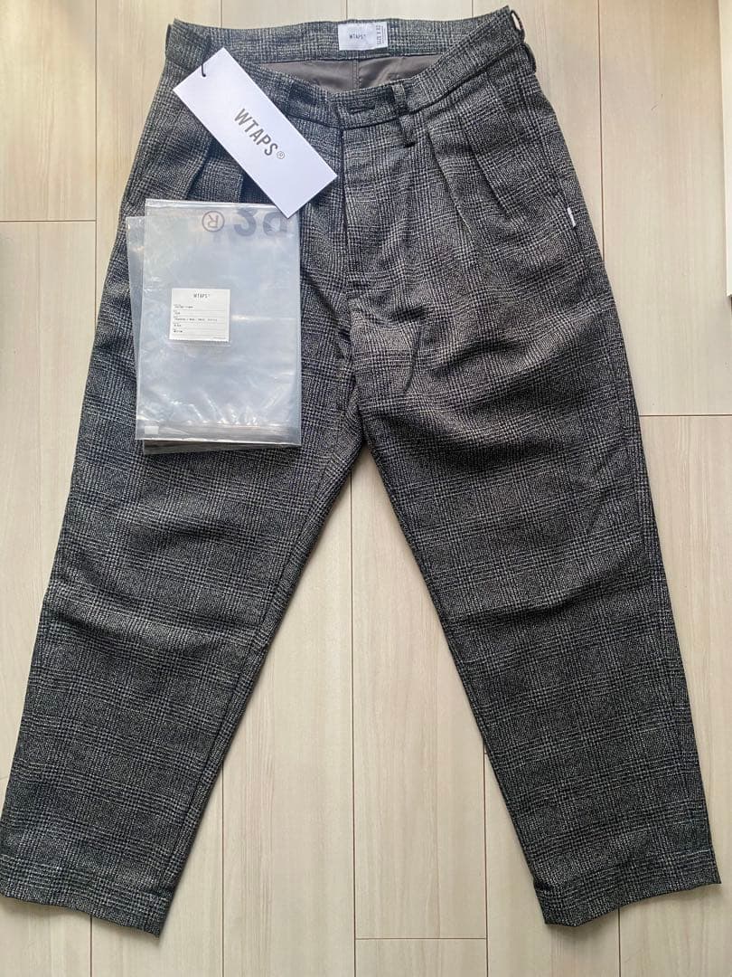 パンツ WTAPS 20AW 202TQDT-PTM06 TUCK TROUSERS