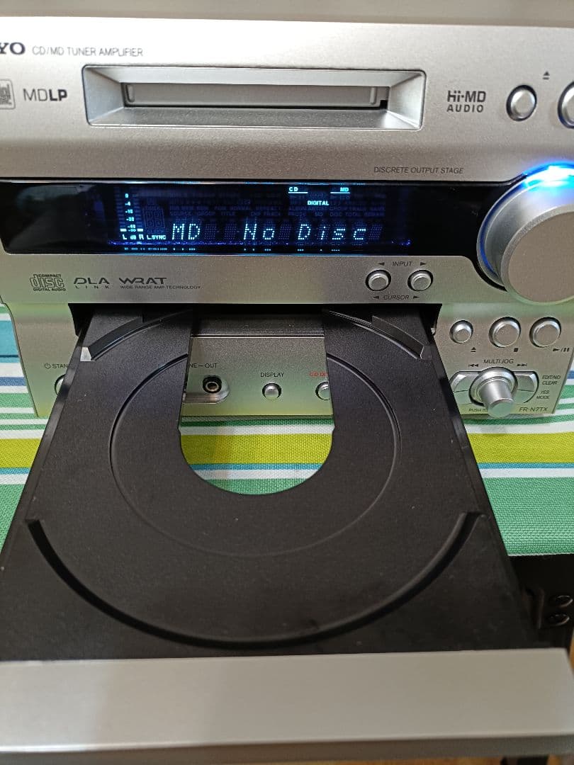 ONKYO FR-N7TX　CD,HiMD,FM/AM　整備済完動品　リモコン付