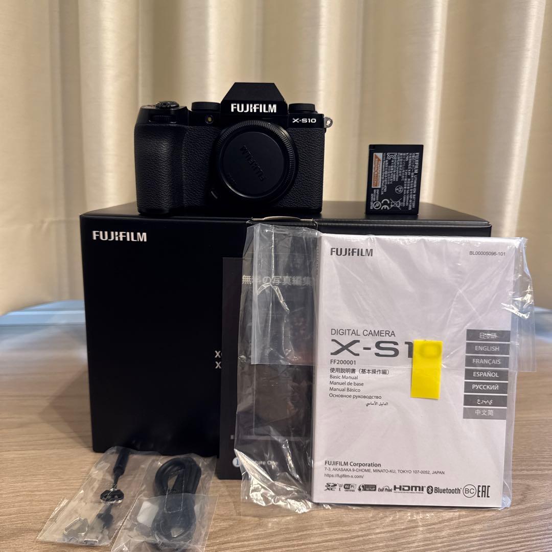 FUJIFILM X-S10 ブラック ボディ