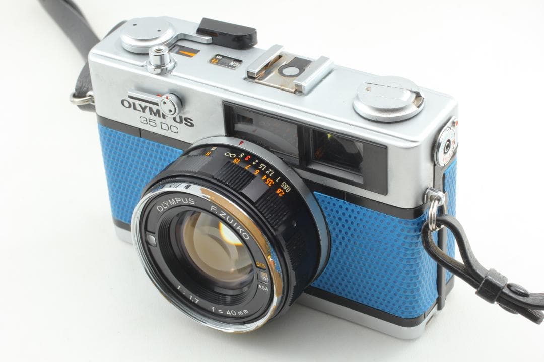 [極 美品、ブルー] オリンパス 35 DC 40mm f1.7 #1345