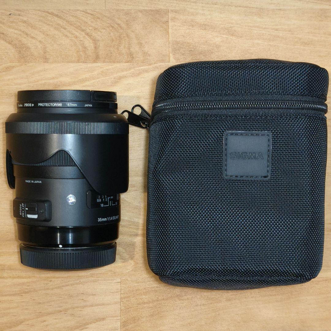 【良品】SIGMA 35mm F1.4 DG HSM Art Canon用 EF