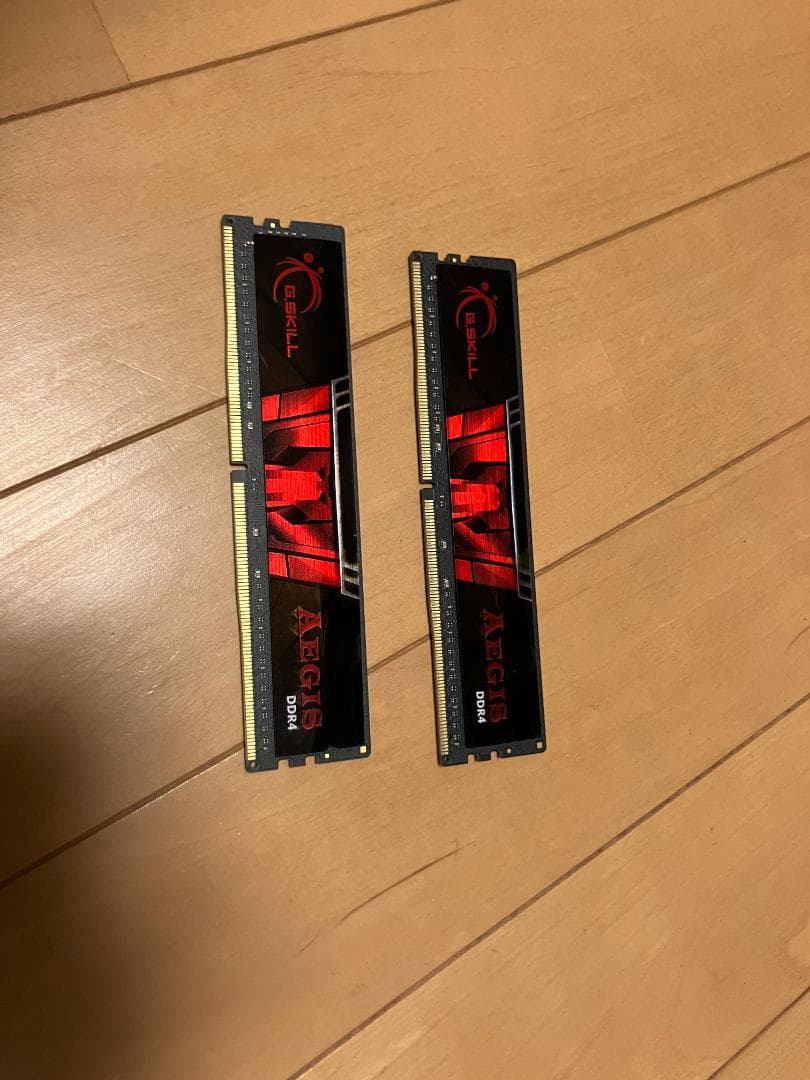 G.SKILL AEGIS DDR4 メモリ 2枚セット