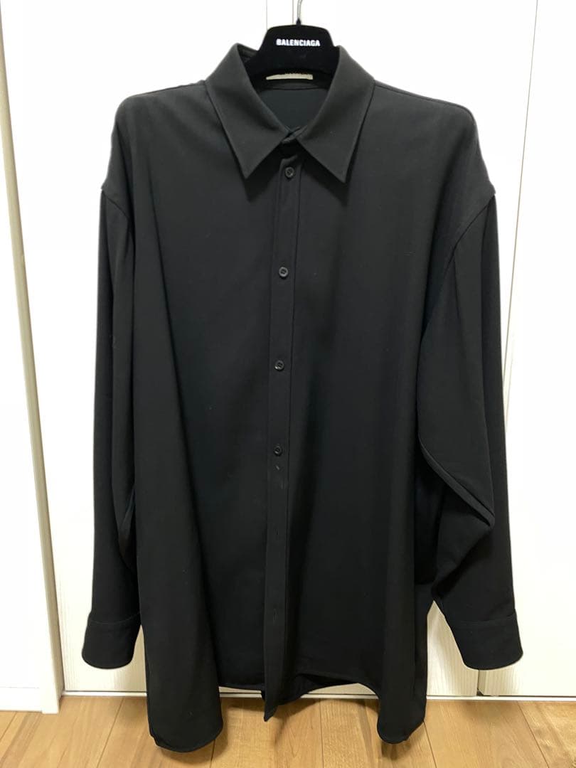 デムナ期 BALENCIAGA ブラック 長袖シャツ 38