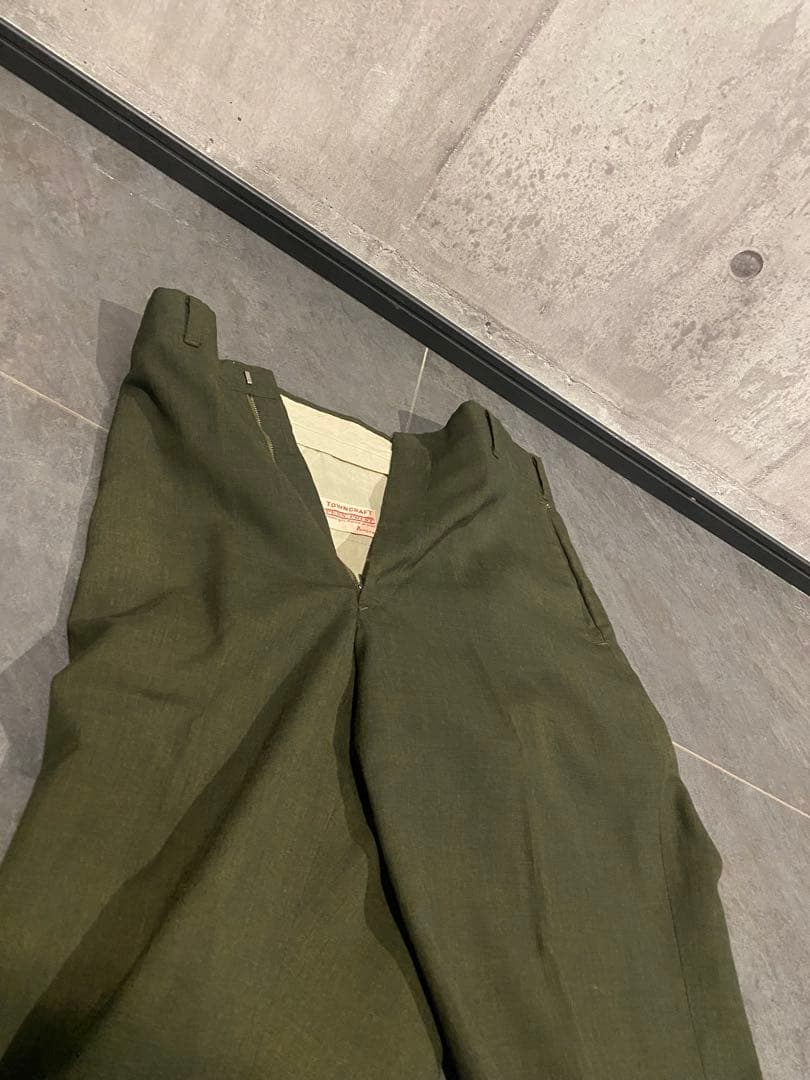 50s 60s towncraft レーヨンスラックス