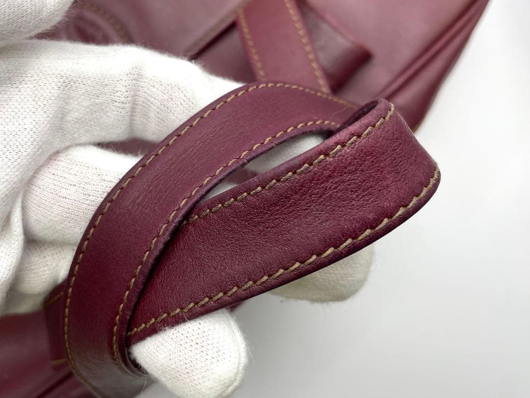 【S】Cartier カルティエ マストライン レザーブリーフケースA4