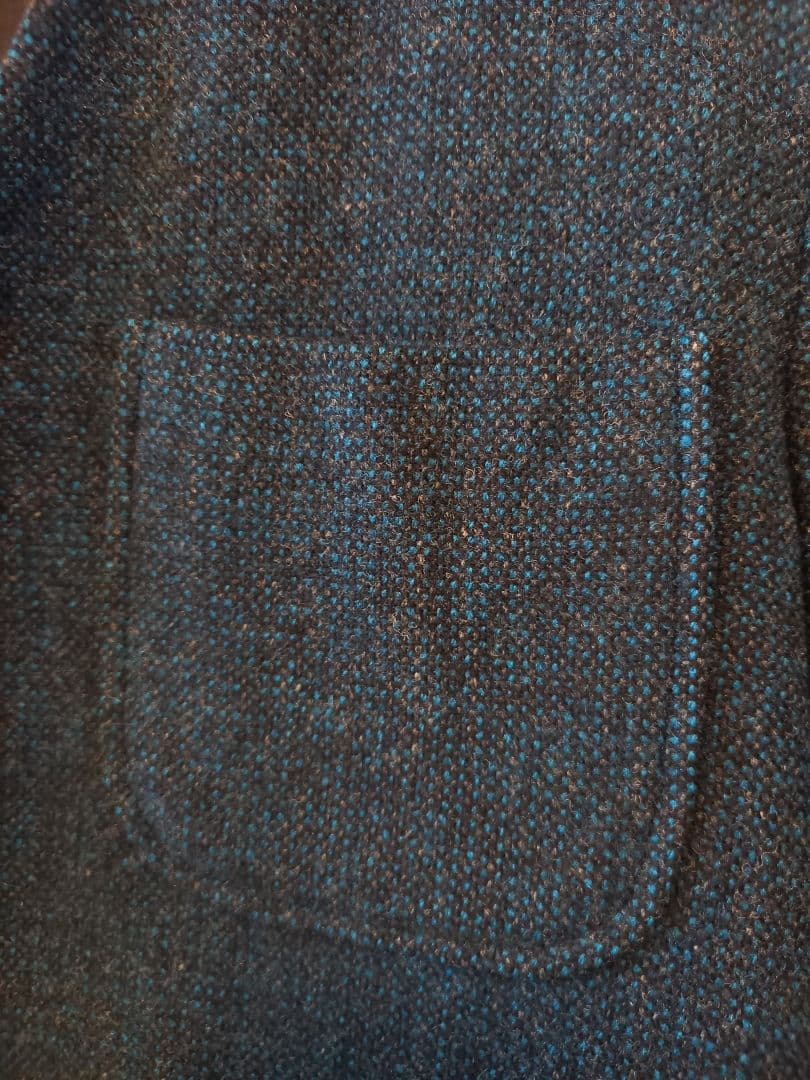 40s vintage pendleton ノーカラー ジャケット