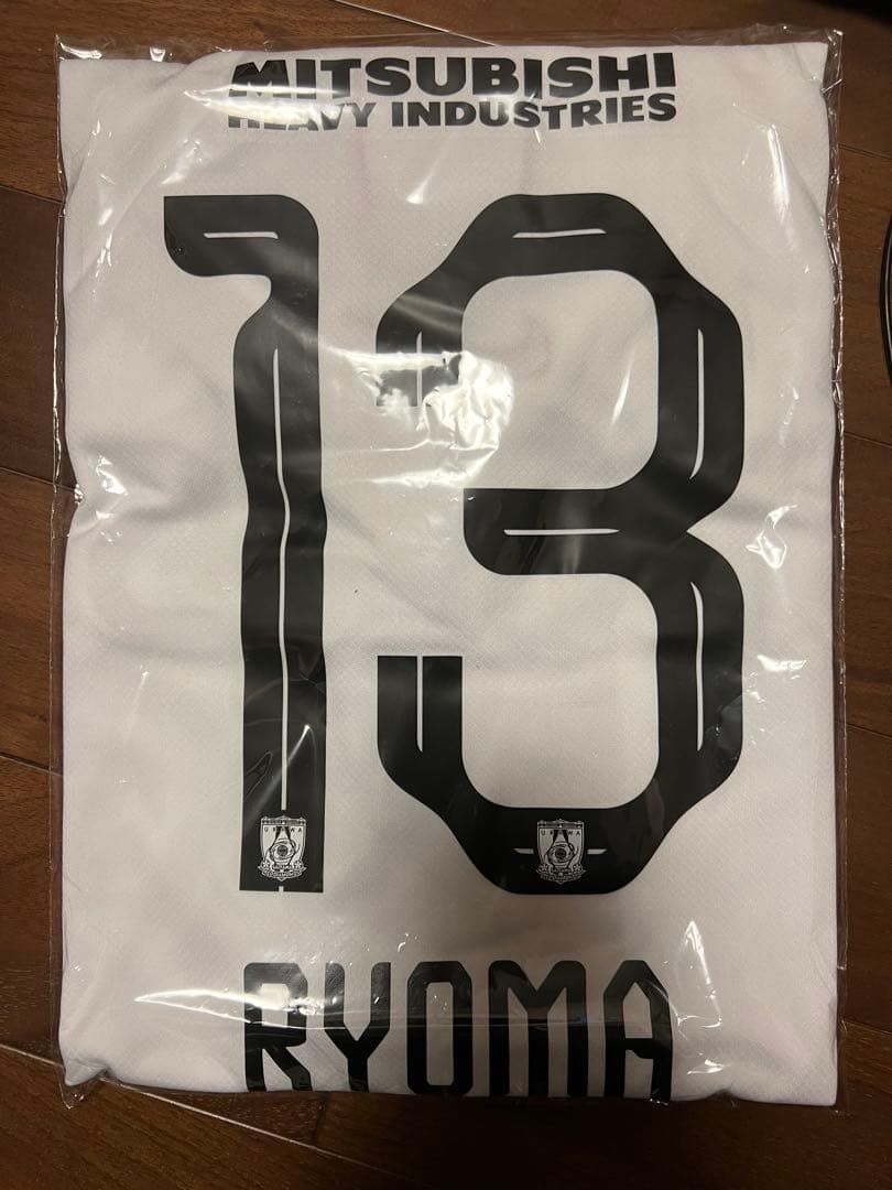 浦和レッズ　2ndユニフォーム　No.13 渡邊凌磨 XL