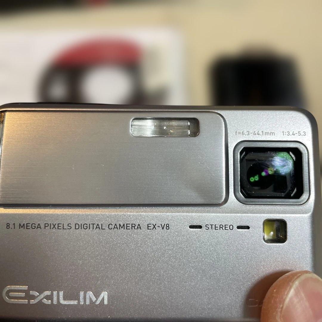 カシオ　EX-V8 デジタルカメラ　コンデジ　撮影可